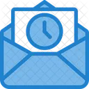 Tiempo Historial De Correo Programar Correo Icono