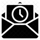 Tiempo Historial De Correo Programar Correo Icono