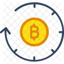 Historia De Bitcoin Historia De Blockchain Historia De Altcoins Icono