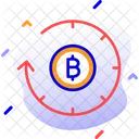 Historia De Bitcoin Historia De Blockchain Historia De Altcoins Icono