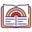 Cuento Ilustrado Libro Nino Icono