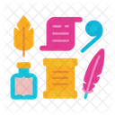 A Versatile Design Illustration Kit Featuring Clean Modern Vector Graphics Perfect For Branding Marketing And Creative Projects Includes A Variety Of Customizable Elements On A Crisp White Background For Easy Integration Icon