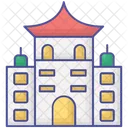Historical Sites Outline Fill Icon Travel And Tour Icons Symbol