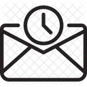Horario Historico De E Mail Agendamento De E Mail Ícone