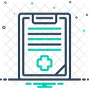 Historia Medica Cuidados De Saude Medicina Ícone