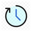 Time Clock Full Icon