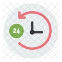 Clock Day And Night Support Icon