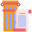 Back To School History Study Icon