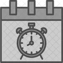 History Time Clock Icon