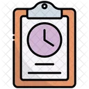Clipboard History Time Icon
