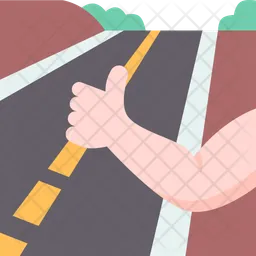 Hitchhiking  Icon