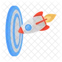 Launch Target Launch Goal Startup Target Icon