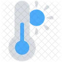 Heißes Thermometer  Symbol