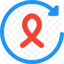 Hiv Ribbon Aids Ribbon Ribbon Icon