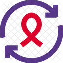 Hiv Ribbon Aids Ribbon Ribbon Icon