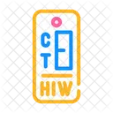 Hiv Test Color Icon