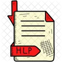Extention Hlp Format Icon