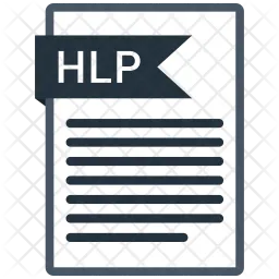 Hlp file  Icon