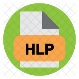 Hlp File  Icon