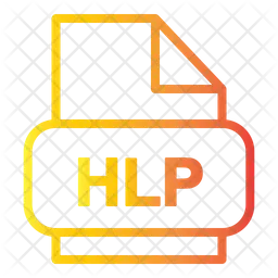 Hlp File  Icon