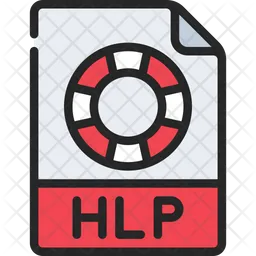 Hlp File  Icon