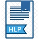 Hlp Document File Icon
