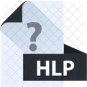 Hlp File Hlp Help File File Format Icon