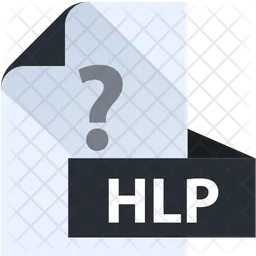 Hlp File Hlp  Icon
