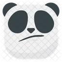 Hmm Panda Emoji Icon