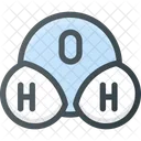 Ho Water Molecule Icon