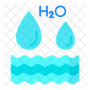 Water Science Drop Icon