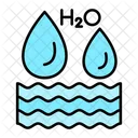 Water Science Drop Icon