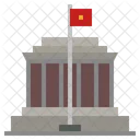 Ho Chi Minh Mausoleum Vietnam Icon
