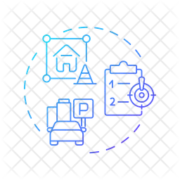 HOA-Regeln und Vorschriften  Symbol