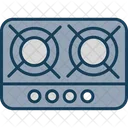 Hob Stove Kitchen Icon