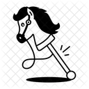 Hobby Horse Toy Ride Icon