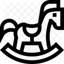 Hobby Horse Kids Toy Rocking Horse Icon