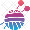 Hobby Knitting Needles Icon