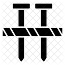 Hobnail Screw Fastener Icon