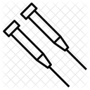 Hobnail Screw Fastener Icon