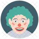 Circus Joker Tramp Clown Auguste Clown Icon