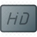 Hochauflosend HD Symbol