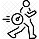 Hoch Tachometer Laufen Symbol