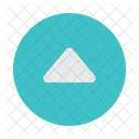 Hoch Rutsche Rund Symbol