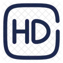 Hochauflosend HD Video Symbol