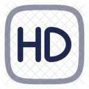 Hochauflösend  Symbol