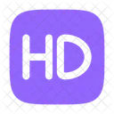 Hochauflosend HD Video Symbol