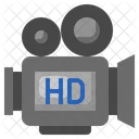 High Definition HD Videokamera Symbol