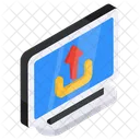 Hochladen Datenupload Online Upload Symbol