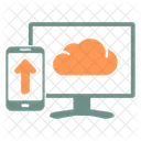 Hochladen Wolke Wolken Icon